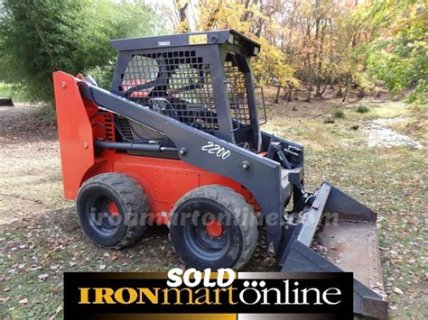 Thomas ProTough 2200 Skid Steer use